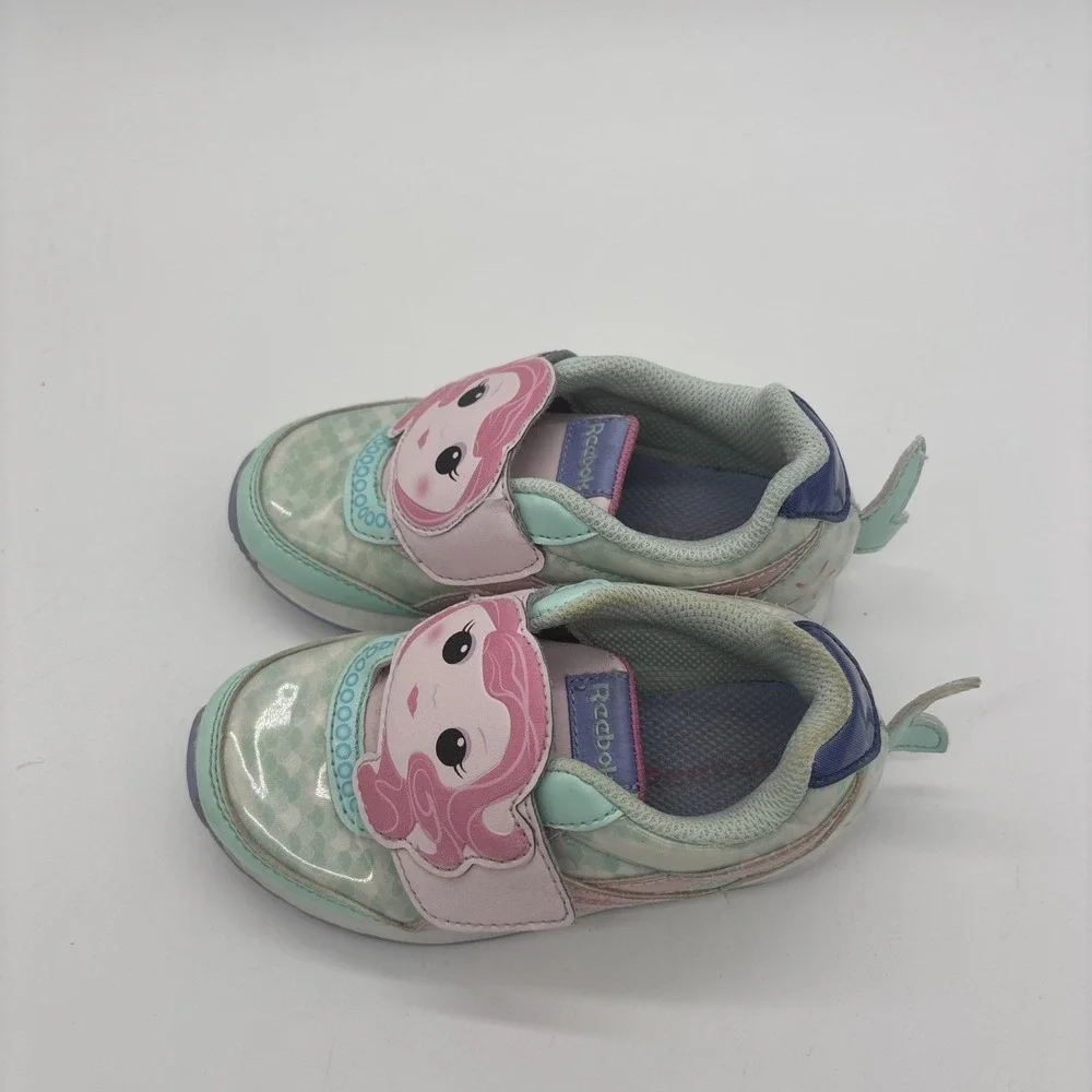 Reebok Mermaid  Royal Classic Jogger Baby Gym Shoes Size‎ 9